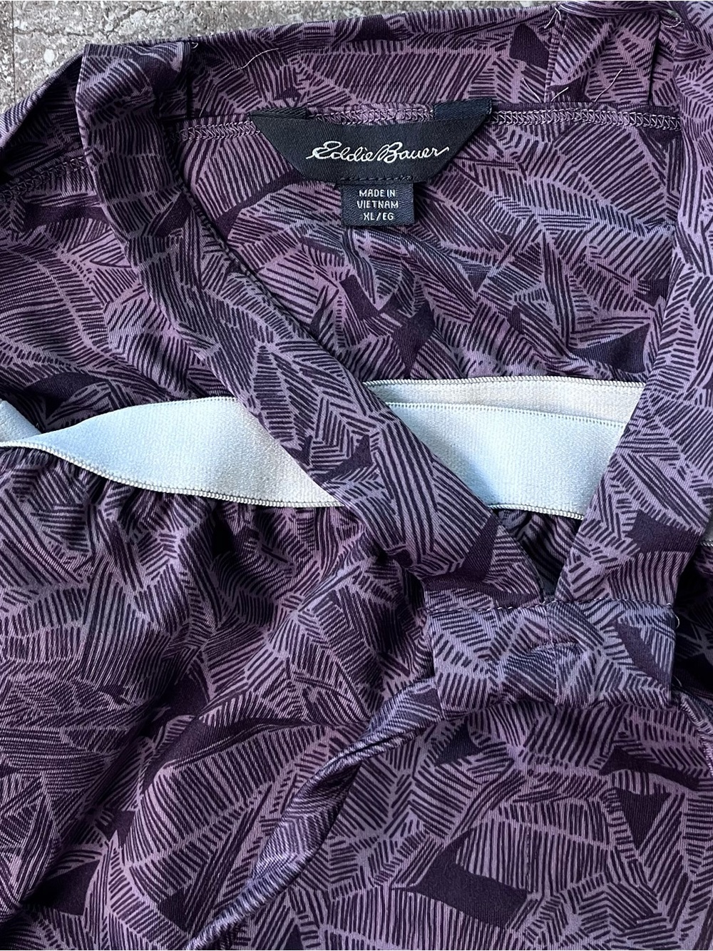 Eddie Bauer Purple Halter Athletic Sundress - Picture 8 of 10